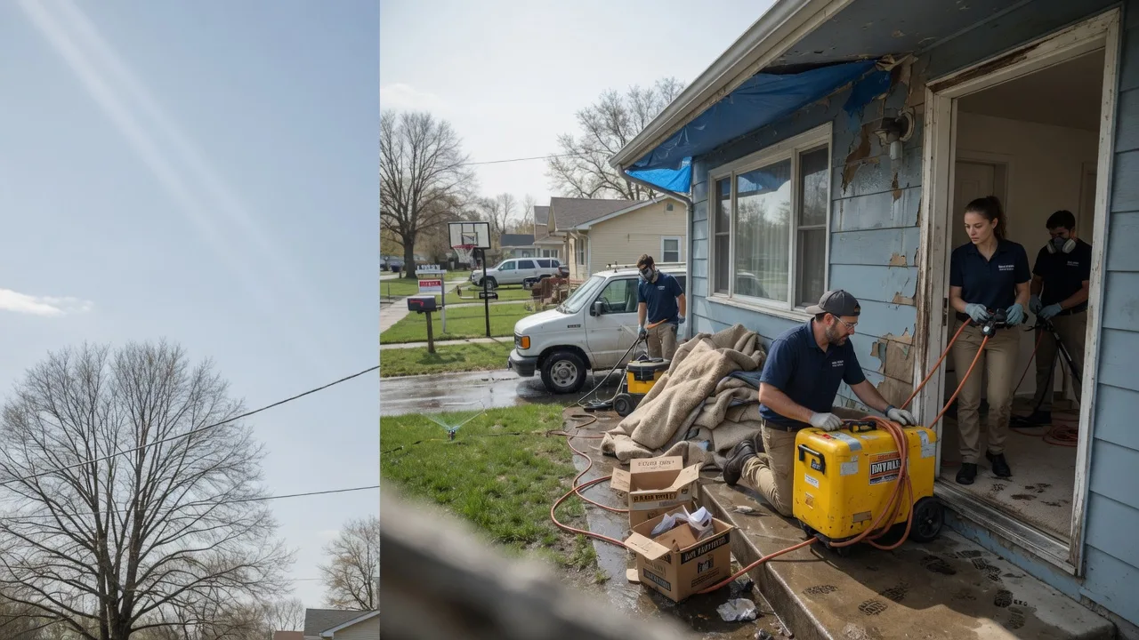 Basement Flood Cleanup in Glasgow, WV near me